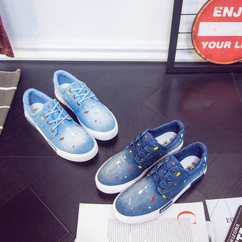 baskets homme jeunesse, 18-40 ans, pour printemps - Ref 977699