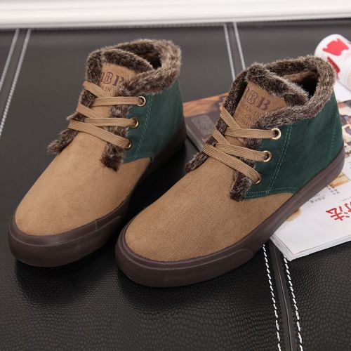 baskets homme jeunesse, 18-40 ans, pour hiver - semelle caoutchouc Ref 978542