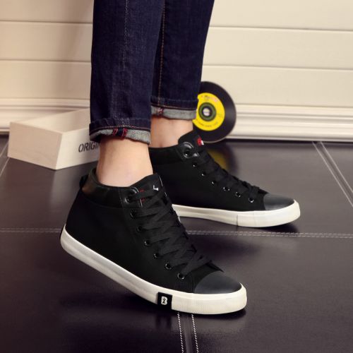 baskets homme jeunesse, 18-40 ans, pour hiver - loisir semelle caoutchouc Ref 978760
