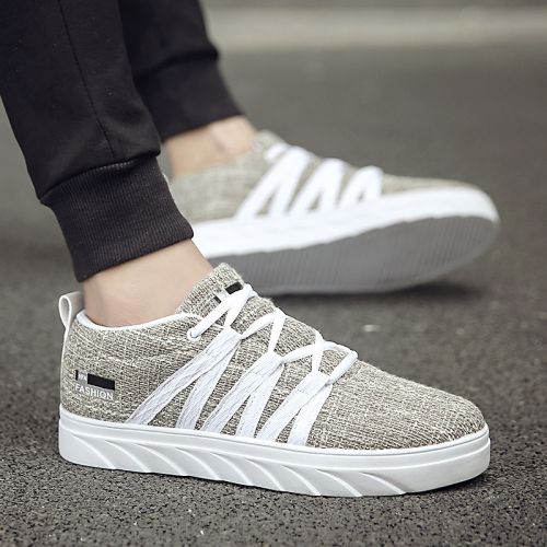 baskets homme jeunesse, 18-40 ans, pour printemps - loisir semelle caoutchouc Ref 979167