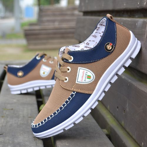 baskets homme jeunesse, 18-40 ans, pour printemps - loisir semelle caoutchouc Ref 979321