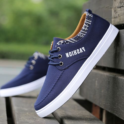 baskets homme jeunesse, 18-40 ans, pour printemps - tendance des jeunes semelle caoutchouc Ref 979356