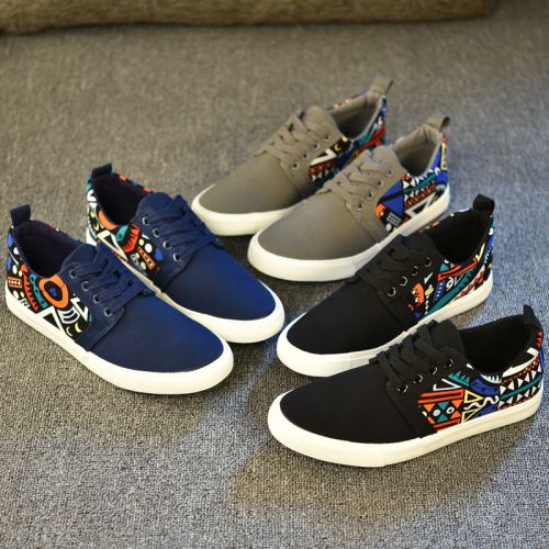baskets homme jeunesse, 18-40 ans, pour printemps - loisir semelle caoutchouc Ref 979628