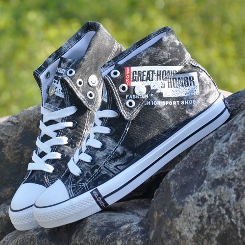 baskets homme jeunesse, 18-40 ans, pour printemps - loisir semelle caoutchouc Ref 979719