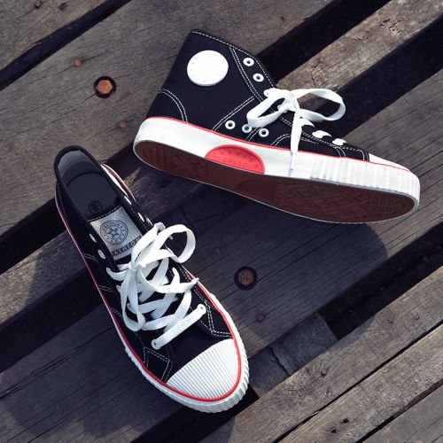 baskets homme jeunesse, 18-40 ans, pour printemps - loisir semelle caoutchouc Ref 979734