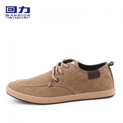 baskets homme jeunesse, 18-40 ans, WARRIOR pour été - tendance des jeunes semelle caoutchouc 