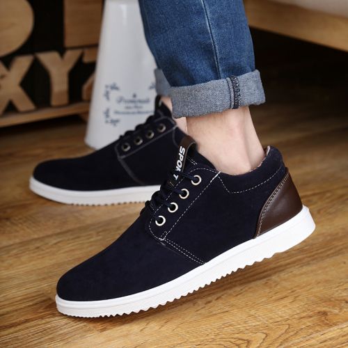 baskets homme pour printemps - loisir semelle caoutchouc Ref 980097