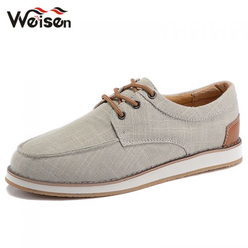 baskets homme jeunesse, 18-40 ans, WEI SEN pour printemps - loisir semelle fond composite Ref 980126
