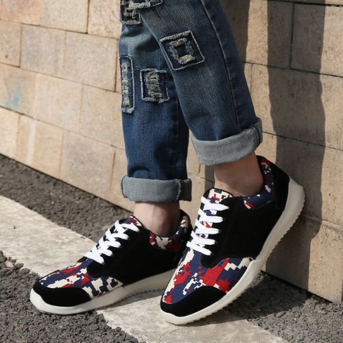 baskets homme jeunesse, 18-40 ans, pour été - loisir semelle caoutchouc Ref 980215