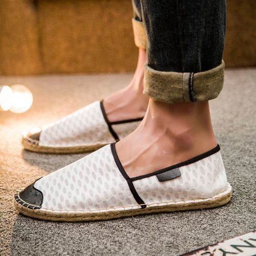 baskets homme jeunesse, 18-40 ans, pour été - loisir semelle caoutchouc Ref 980274