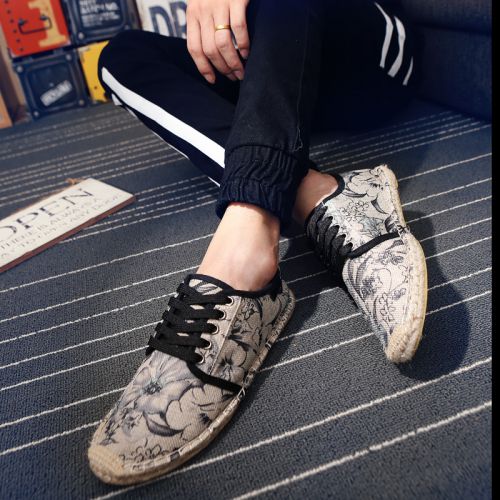 baskets homme jeunesse, 18-40 ans, pour été - loisir semelle caoutchouc Ref 980398