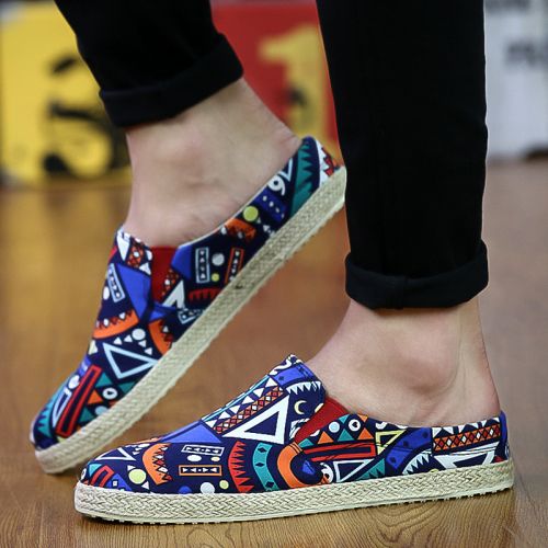 baskets homme jeunesse, 18-40 ans, pour été - loisir semelle caoutchouc Ref 980414