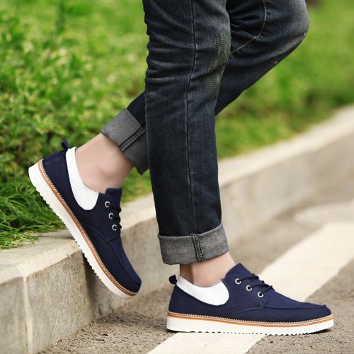 baskets homme pour été - loisir semelle caoutchouc Ref 980437