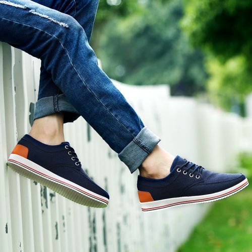 baskets homme jeunesse, 18-40 ans, pour été - loisir semelle caoutchouc Ref 980443