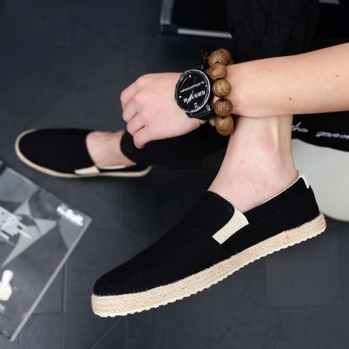baskets homme jeunesse, 18-40 ans, pour été - loisir semelle caoutchouc Ref 980594