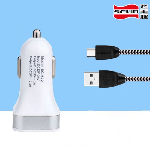 chargeur SCUD 2.1A, 2A - Ref 1290920