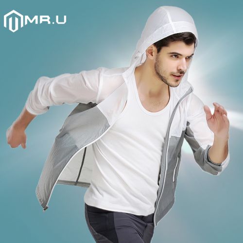 coupe vent sport homme MR.U en nylon - Ref 488669