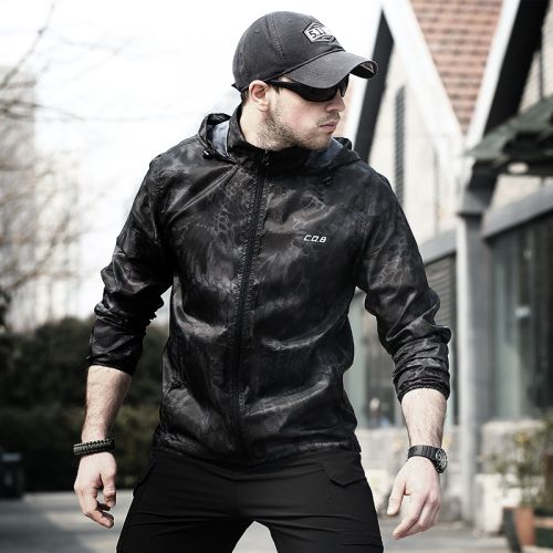 coupe vent sport homme C.Q.B en polyester - Ref 489479