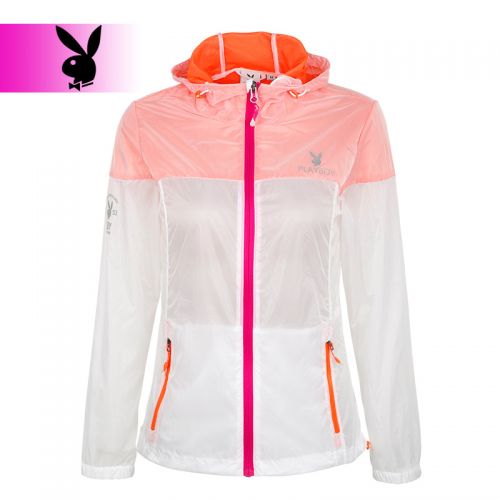 coupe vent sport femme PLAYBOY en nylon - Ref 489890