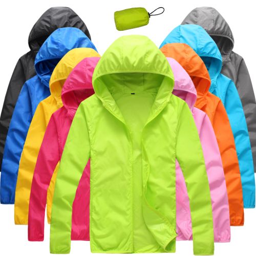 coupe vent sport neutre en polyester - Ref 490363