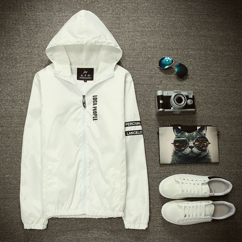 coupe vent sport homme en nylon - Ref 490483