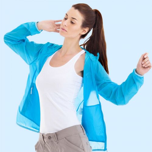 coupe vent sport femme en nylon - Ref 490832