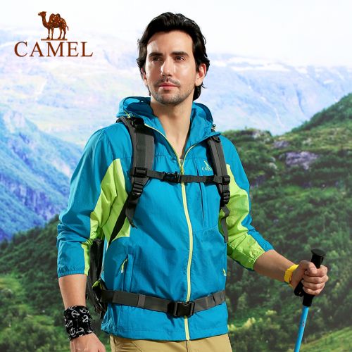coupe vent sport homme CAMEL en nylon - Ref 491081