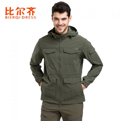 coupe vent sport homme BIERQI DRESS en nylon - Ref 491264