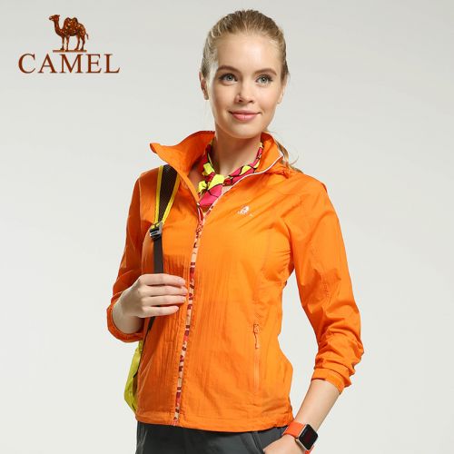 coupe vent sport femme CAMEL en nylon - Ref 491677