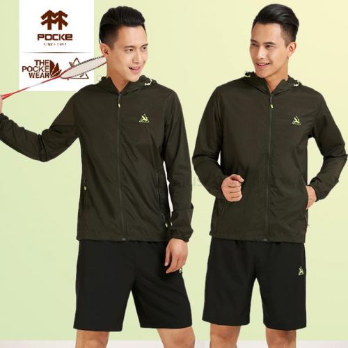 coupe vent sport homme POCKE en polyester - Ref 491799