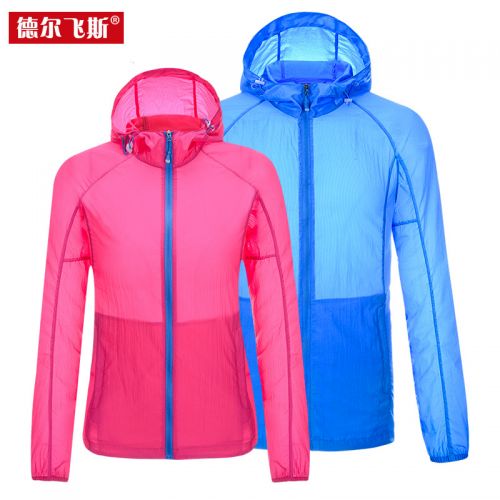 coupe vent sport neutre DEERFEISI en nylon - Ref 492776