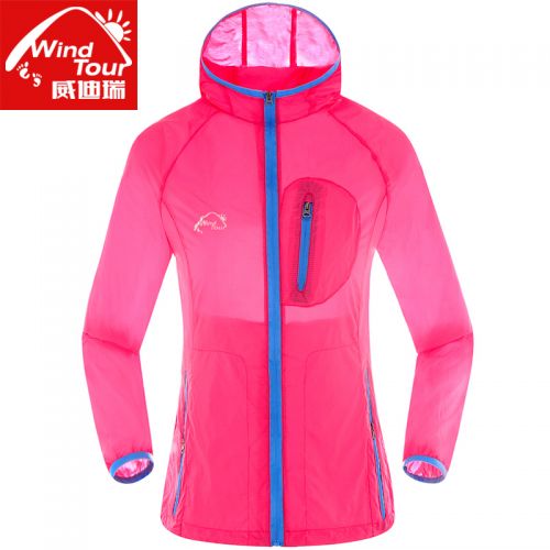 imperméable sport femme WIND TOUR en nylon - Ref 489192