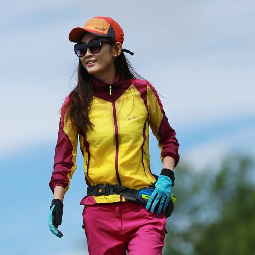 imperméable sport femme en nylon - Ref 489236