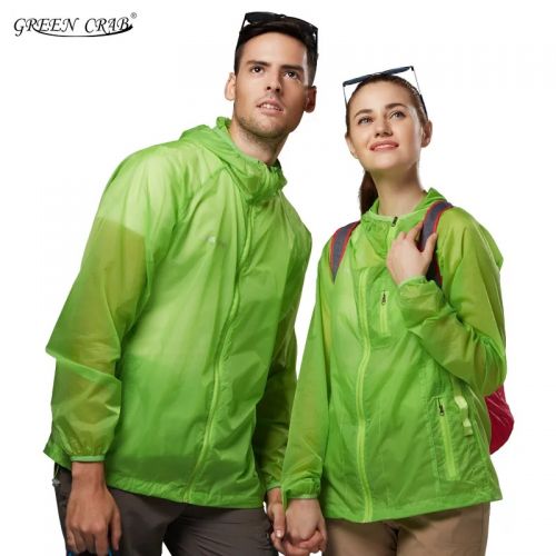 imperméable sport neutre GREEN CRAB en nylon - Ref 489300