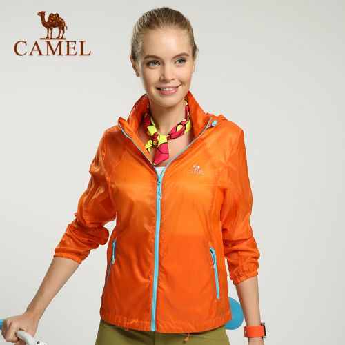 imperméable sport femme CAMEL en nylon - Ref 489351
