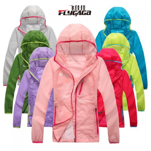 imperméable sport femme FLYGAGA en nylon - Ref 489636