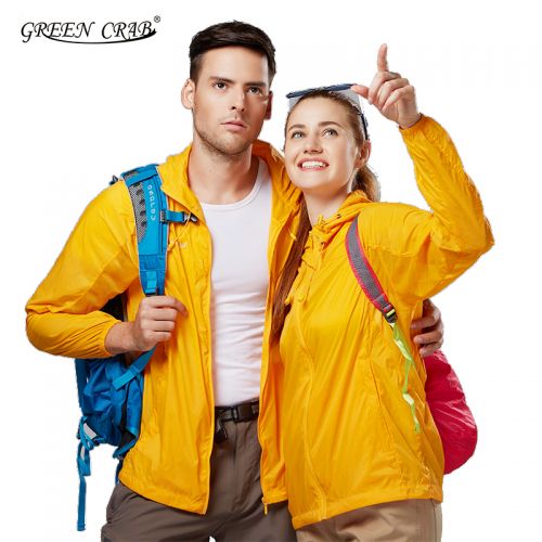 imperméable sport femme GREEN CRAB en nylon - Ref 489649