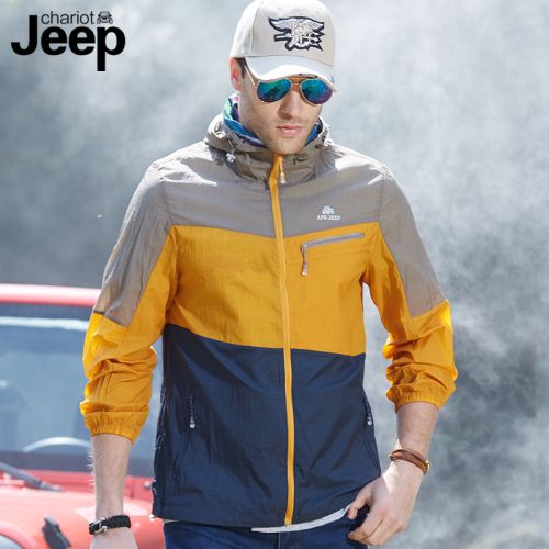 imperméable sport homme JEEP CHARIOT en nylon - Ref 490237
