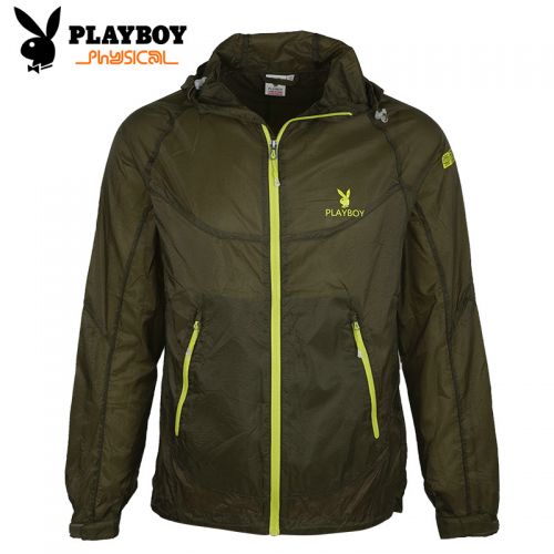 imperméable sport homme PLAYBOY en nylon - Ref 490499