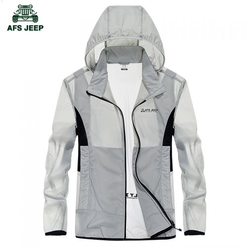 imperméable sport homme AFS JEEP en nylon - Ref 490667