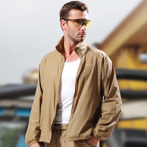 imperméable sport homme FREE SOLDIER en nylon - Ref 490910