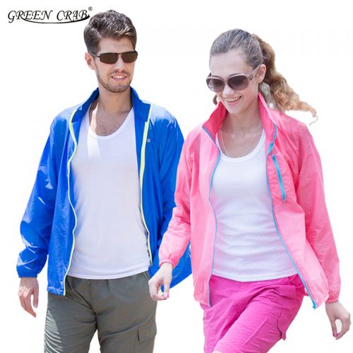 imperméable sport neutre GREEN CRAB en nylon - Ref 490921