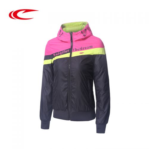 imperméable sport femme SAIQI en nylon - Ref 491817
