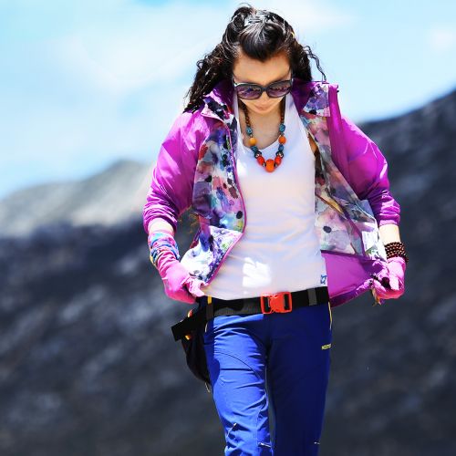 imperméable sport femme en polyester - Ref 494109