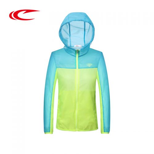 imperméable sport femme SAIQI en nylon - Ref 496499