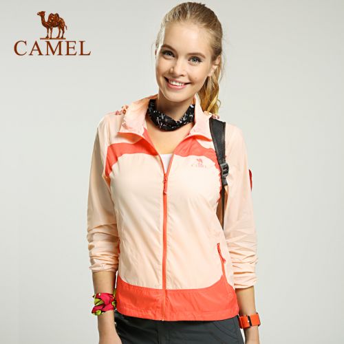 imperméable sport femme CAMEL en nylon - Ref 498740