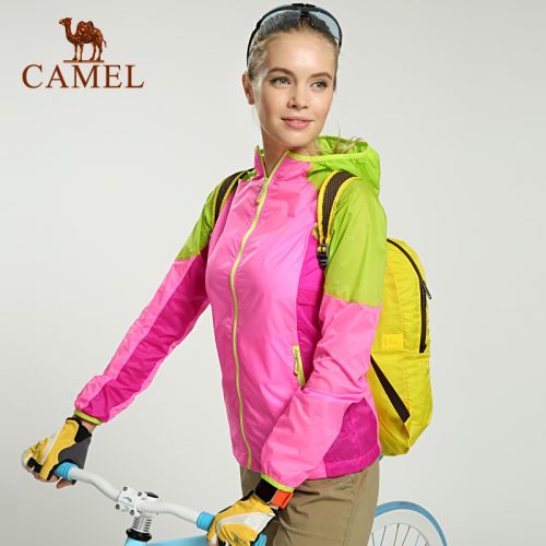 imperméable sport femme CAMEL en nylon - Ref 498763