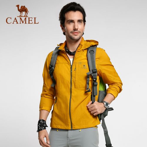 imperméable sport homme CAMEL en nylon - Ref 498766