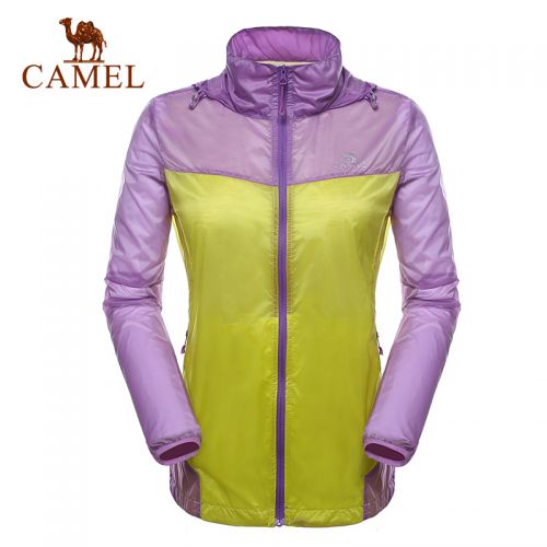 imperméable sport femme CAMEL en nylon - Ref 498772