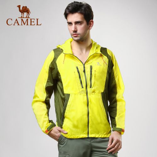 imperméable sport homme CAMEL en nylon - Ref 498773